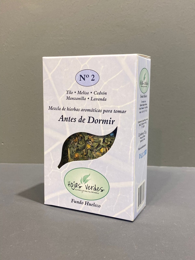 Te N°2 Hojas Verdes 15g