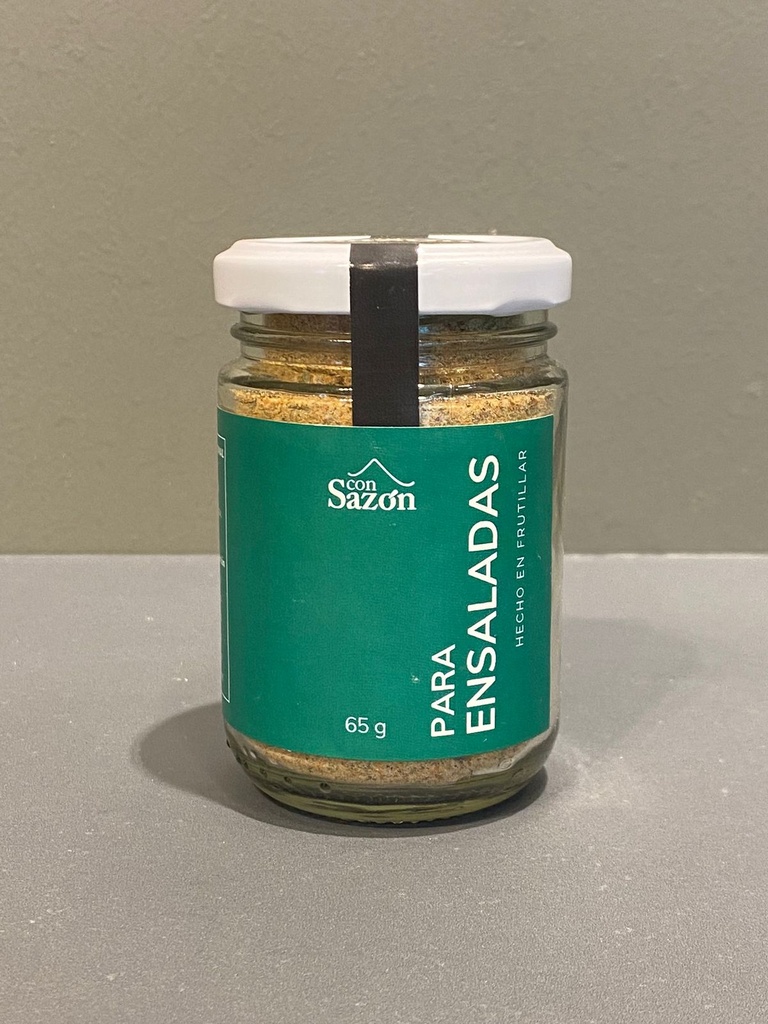 Condimento para Ensaladas con Sazon