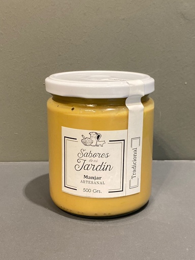 Manjar Tradicional 500 g Sabores de mi Jardín