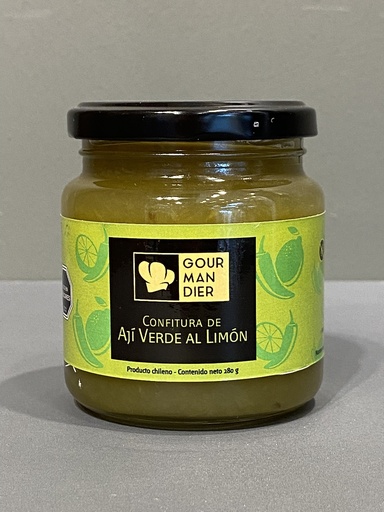 Confitura de Aji Verde al Limon 270 grs