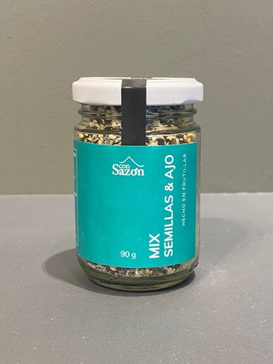 Mix Semillas & Ajo con Sazón