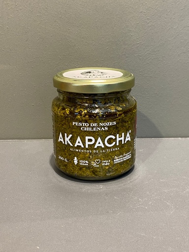 Pesto de Albahaca Nuez 120g Akapacha