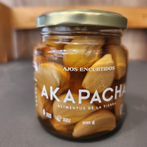 Ajos de Camiña encurtidos 200g